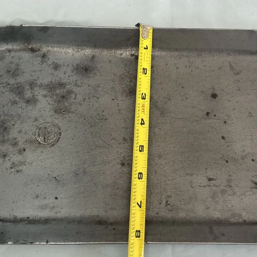 Vintage Mexican Cast Aluminum Comal Griddle